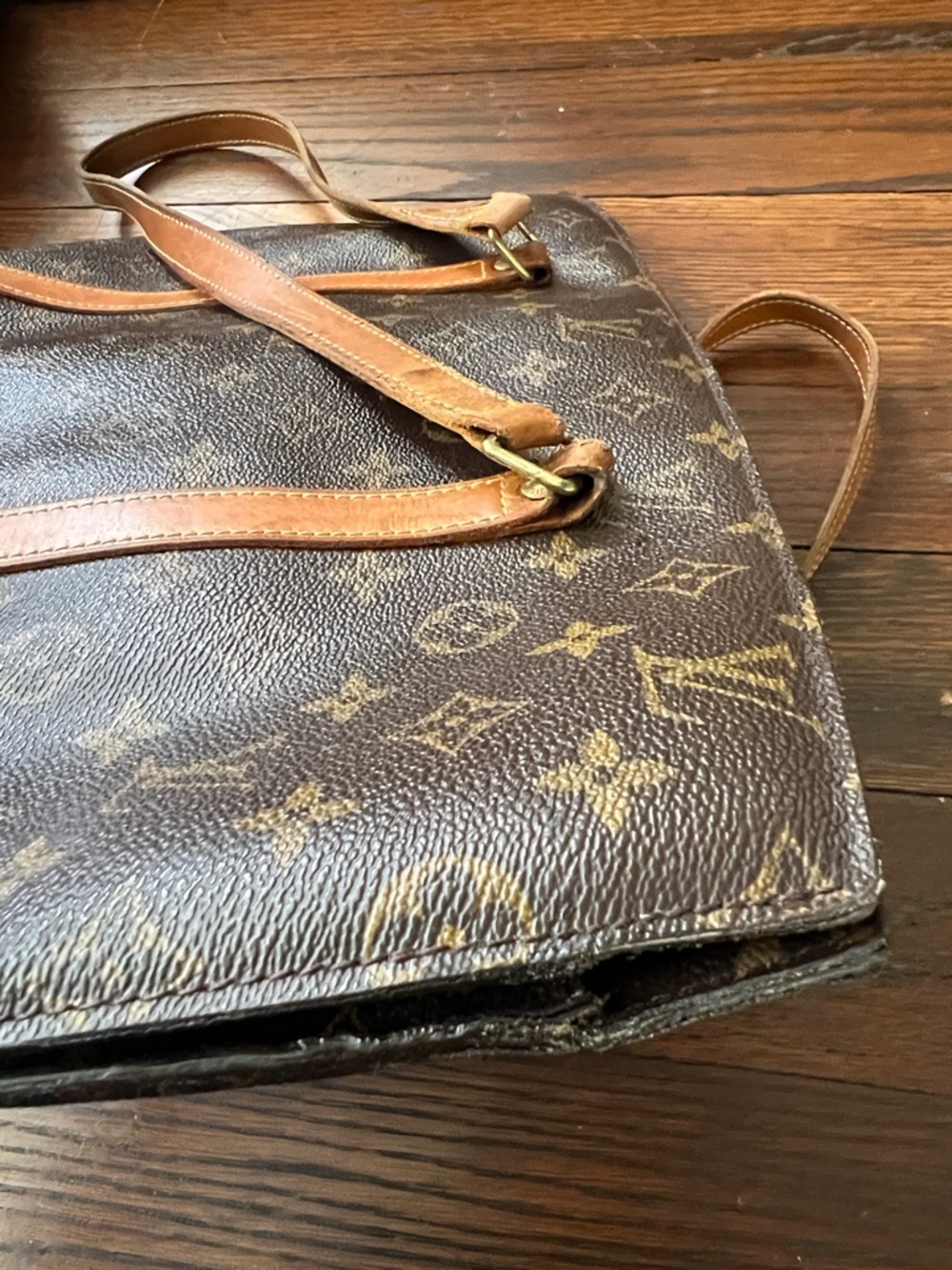 Authentic tote Louis Vuitton Monogram Canvas Babylone - Picture 11 of 11